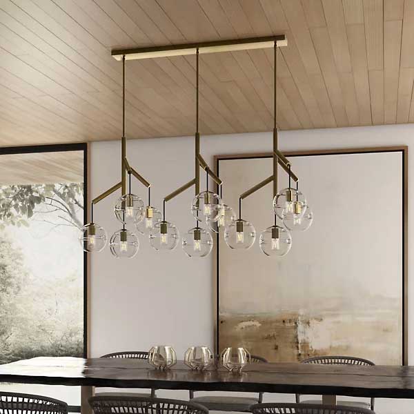 Sedonar Triple Chandelier