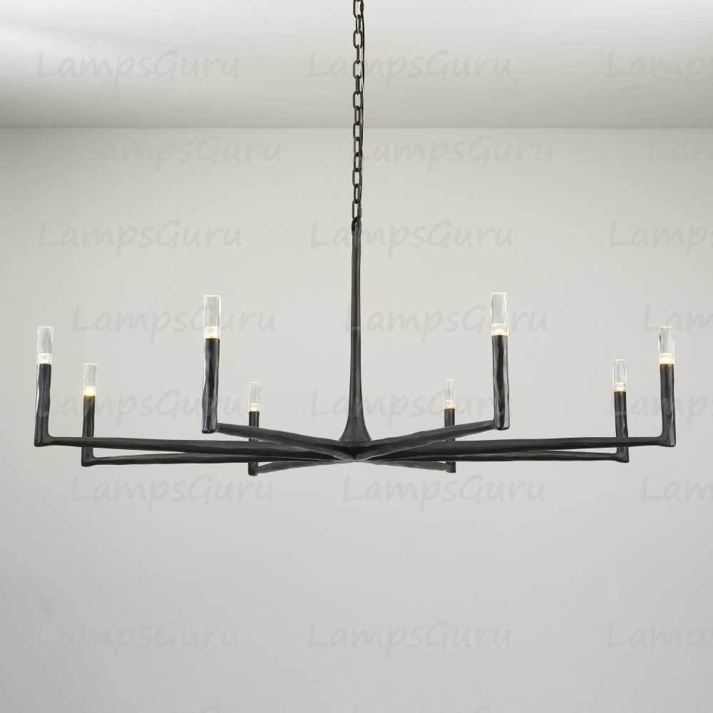 Thaddeuse Round Chandelier 60"