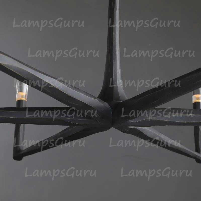 Thaddeuse Round Chandelier 72"