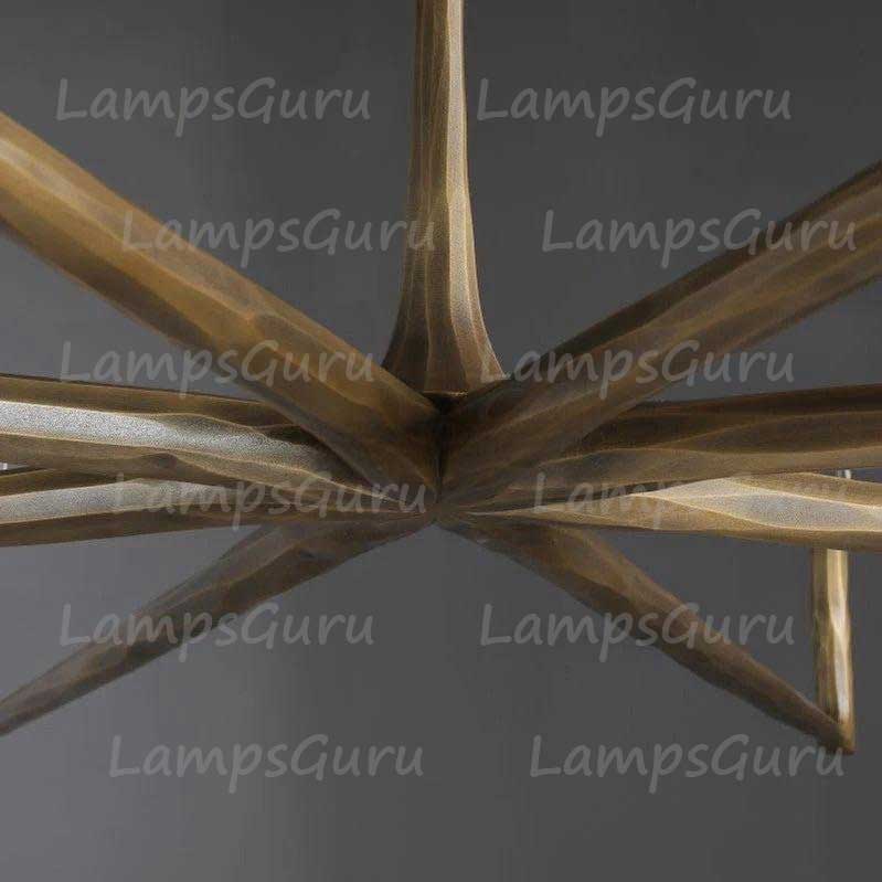Thaddeuse Round Chandelier 72"