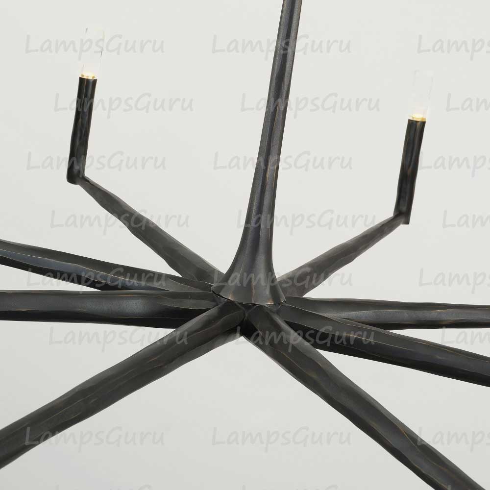 Thaddeuse Round Chandelier 72"