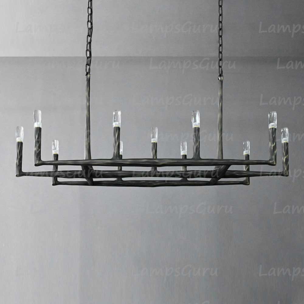Thaddeuse Linear Chandelier 54"