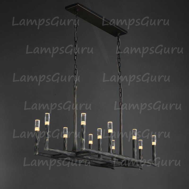 Thaddeuse Linear Chandelier 54"