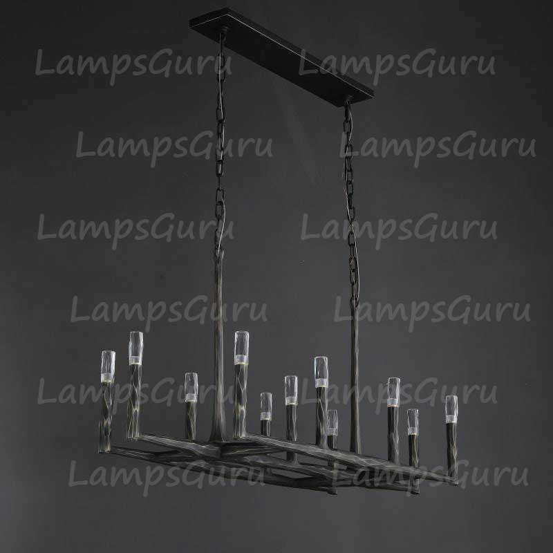 Thaddeuse Linear Chandelier 54"