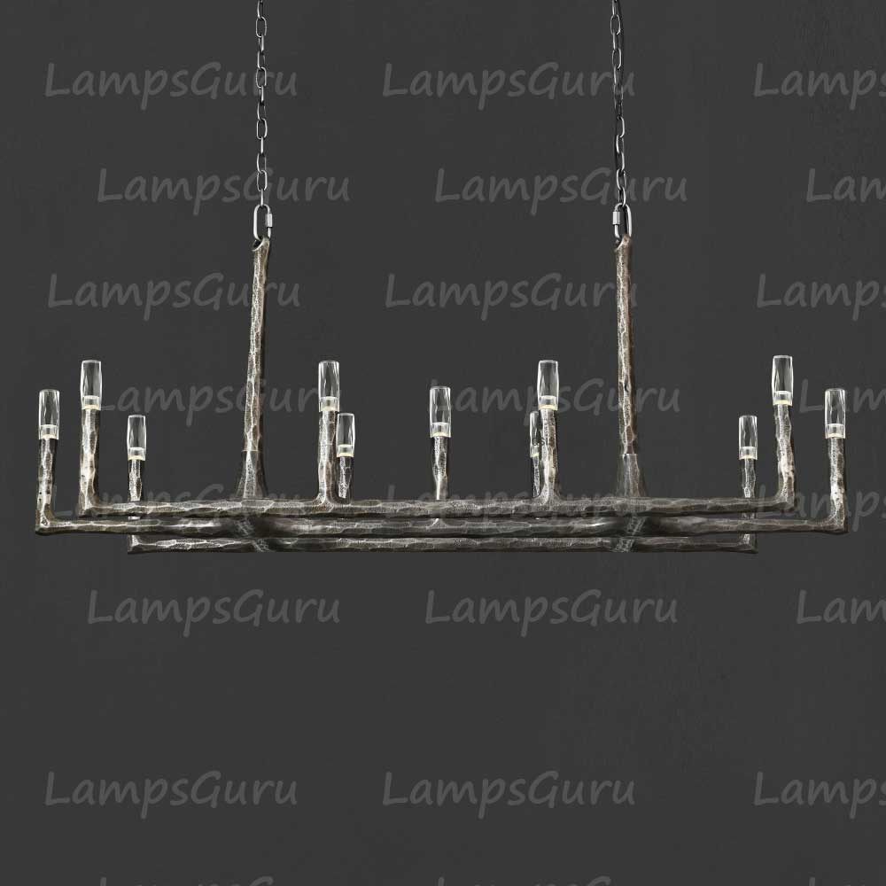 Thaddeuse Linear Chandelier 54"