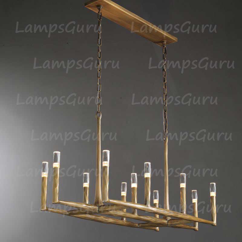 Thaddeuse Linear Chandelier 54"