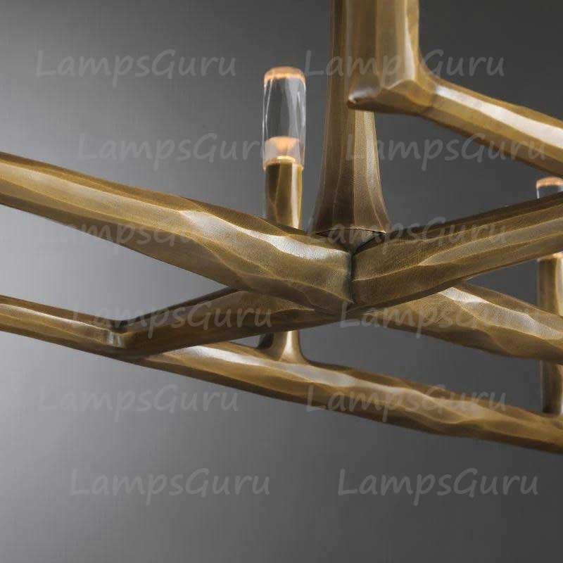 Thaddeuse Linear Chandelier 54"