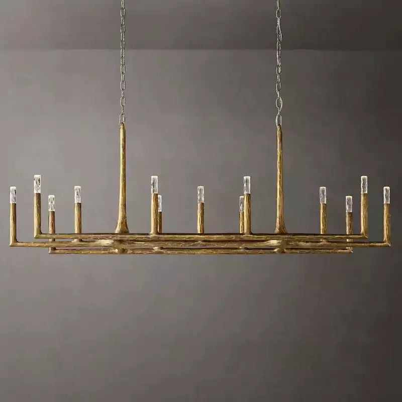 Thaddeuse Linear Chandelier 72"