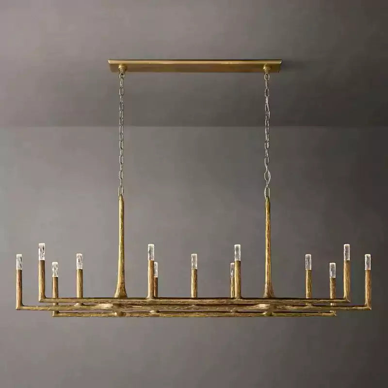 Thaddeuse Linear Chandelier 72"