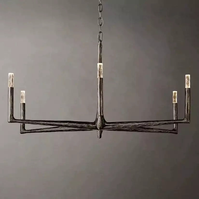 Thaddeuse Round Chandelier 48"