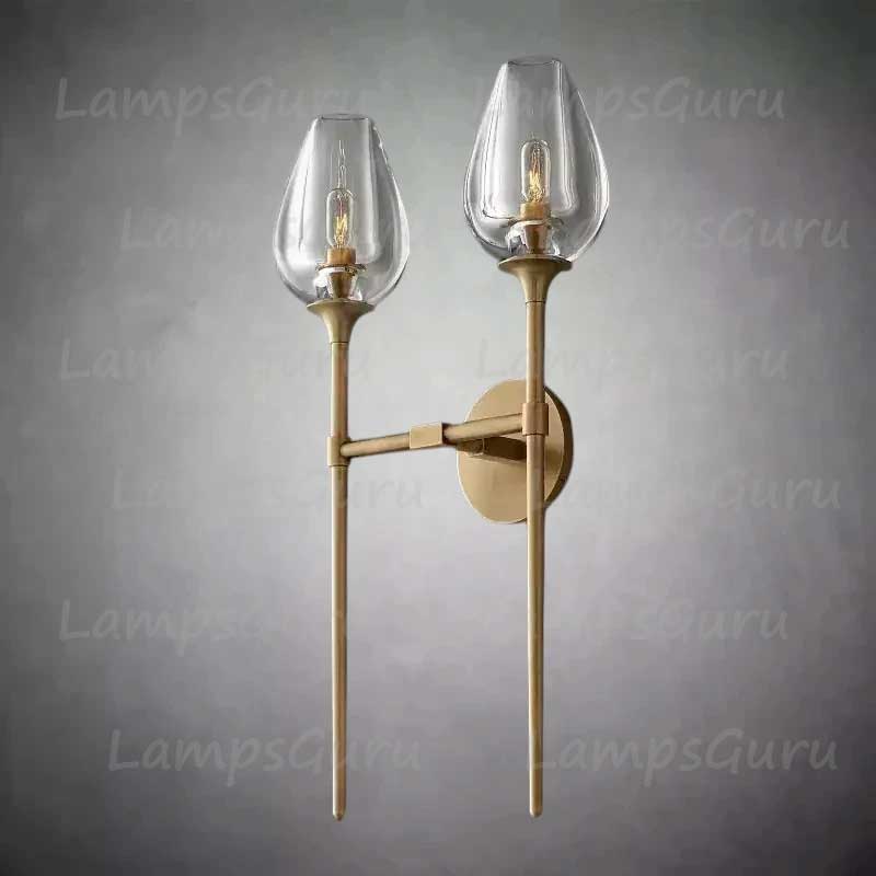 Tulipe Double Wall Sconce