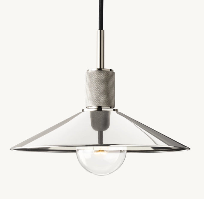 Utilitairey Metal Slope Shade Pendant