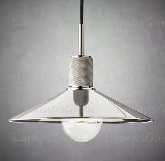 Utilitairey Metal Slope Shade Pendant
