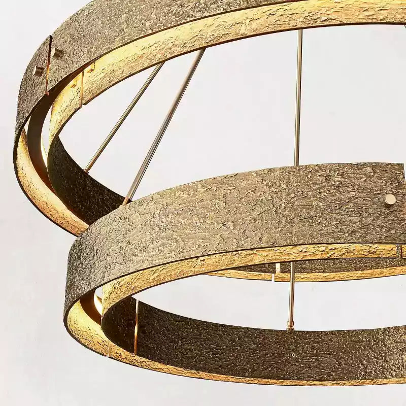 Vouvraya Two-Tier Round Chandelier 60"