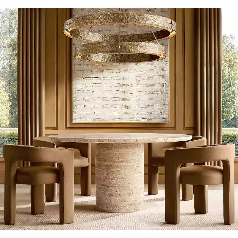 Vouvraya Two-Tier Round Chandelier 60"
