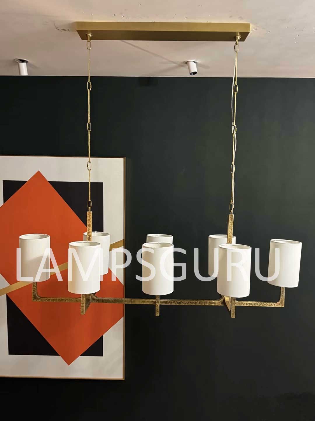 Wrightay  Linear Chandelier 72"