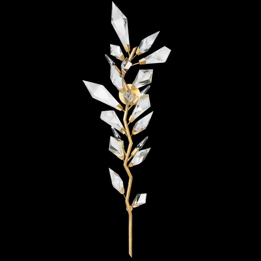 Addison 58" Gold & Silver Crystal Sconce