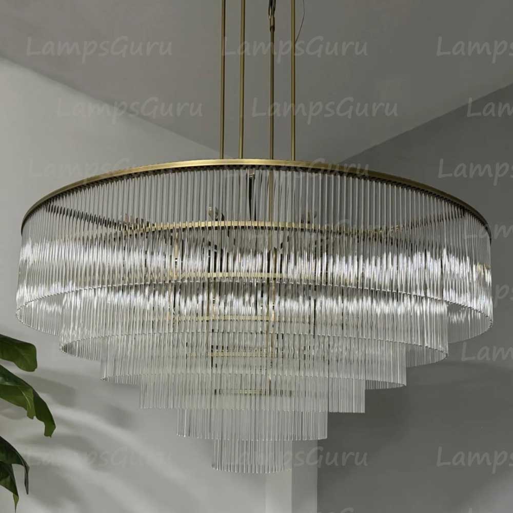 Amadeon Round Chandelier 60"