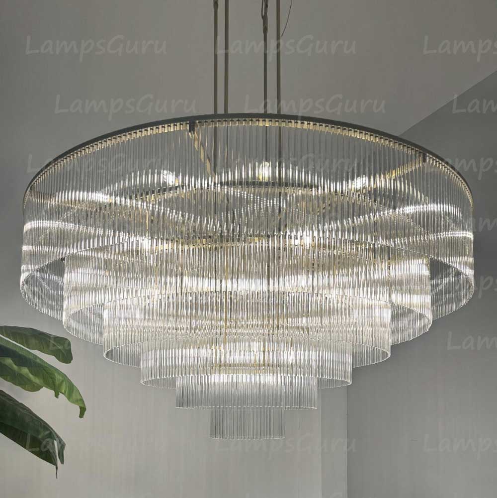 Amadeon Round Chandelier 60"