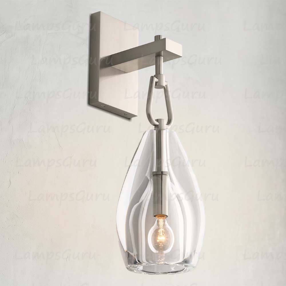 Botanisty Flute Crystal Sconce
