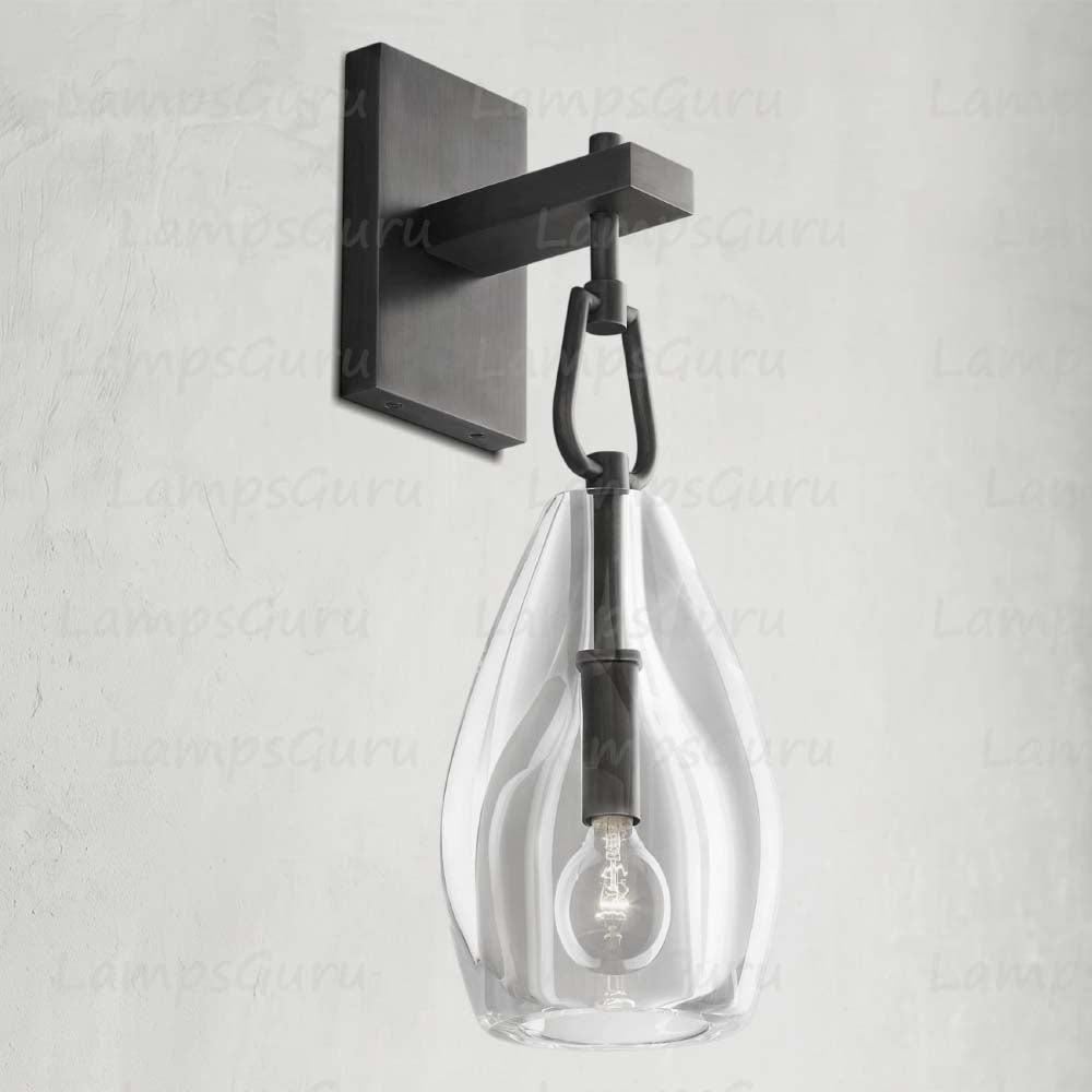 Botanisty Flute Crystal Sconce