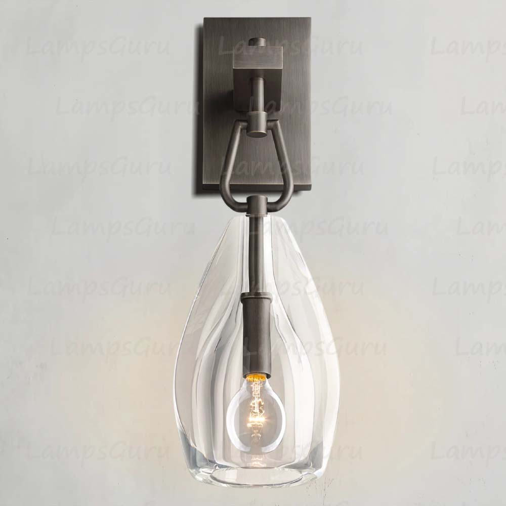 Botanisty Flute Crystal Sconce