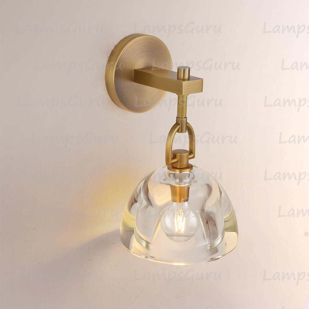 Botanisty Dome Crystal Sconce