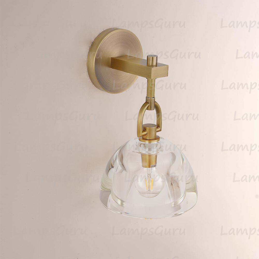 Botanisty Dome Crystal Sconce