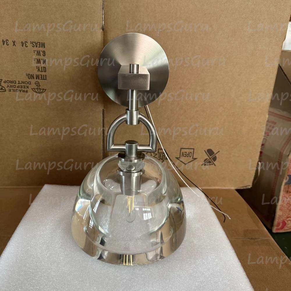 Botanisty Dome Crystal Sconce