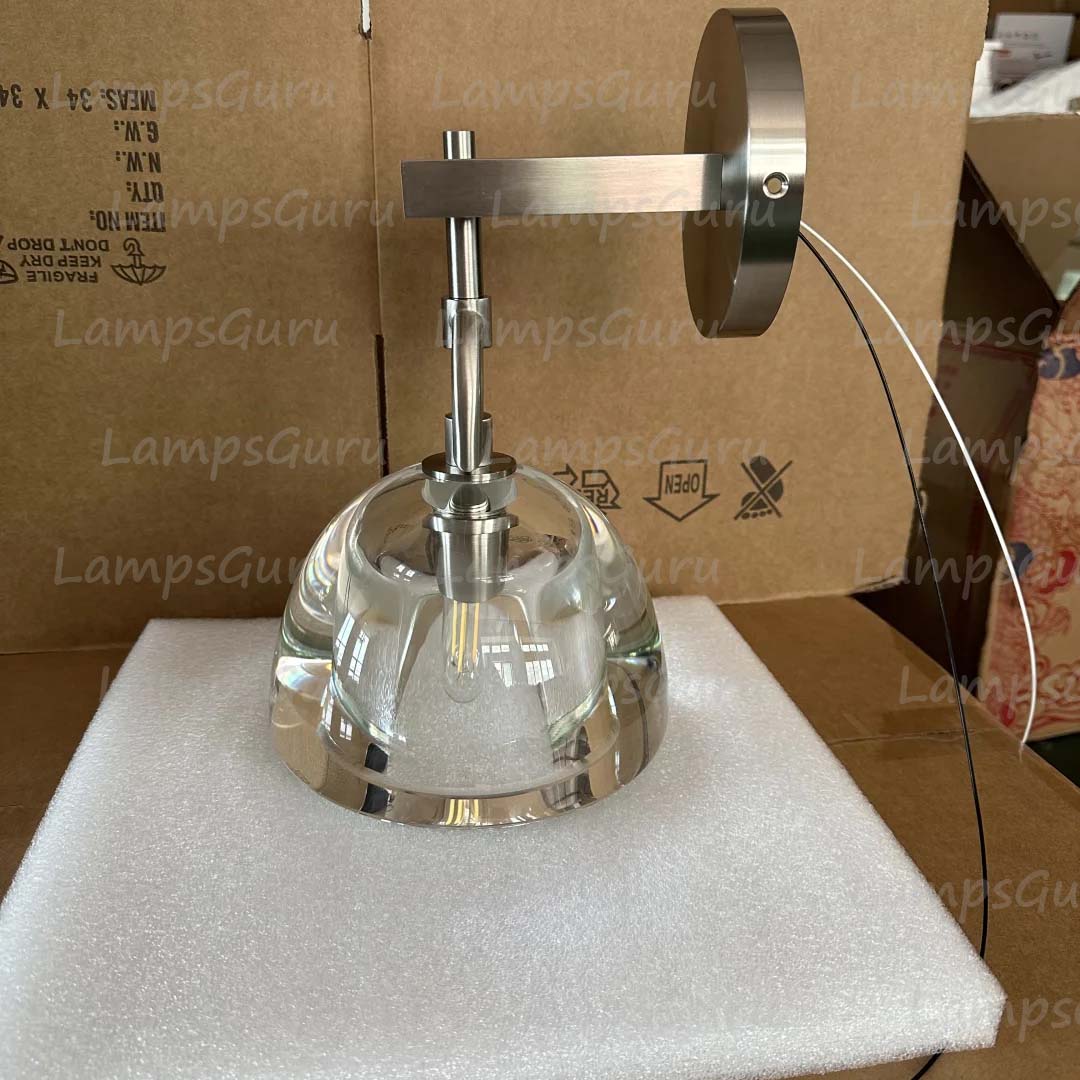 Botanisty Dome Crystal Sconce
