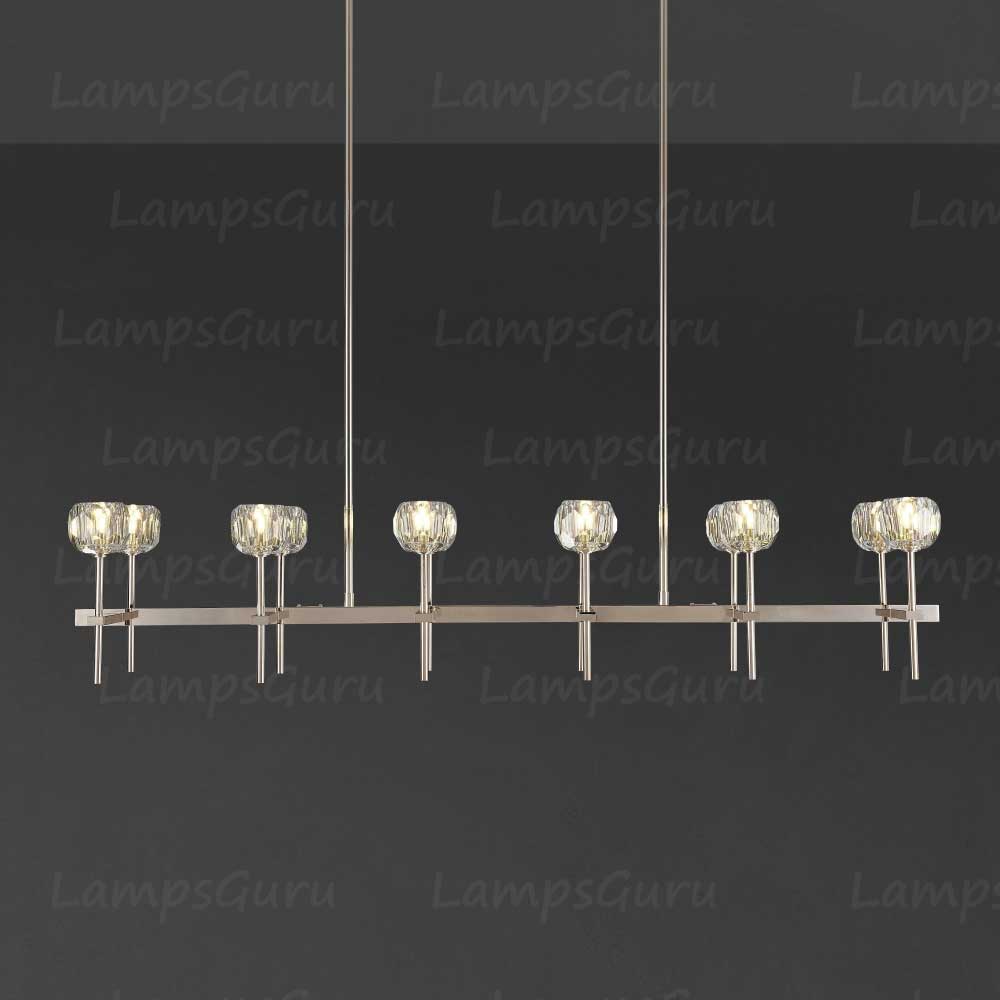 LG Boulla Crystal Linear Chandelier