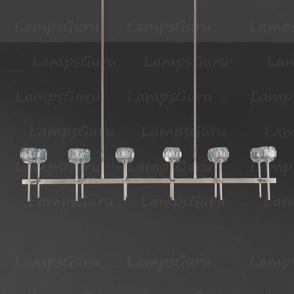 LG Boulla Crystal Linear Chandelier