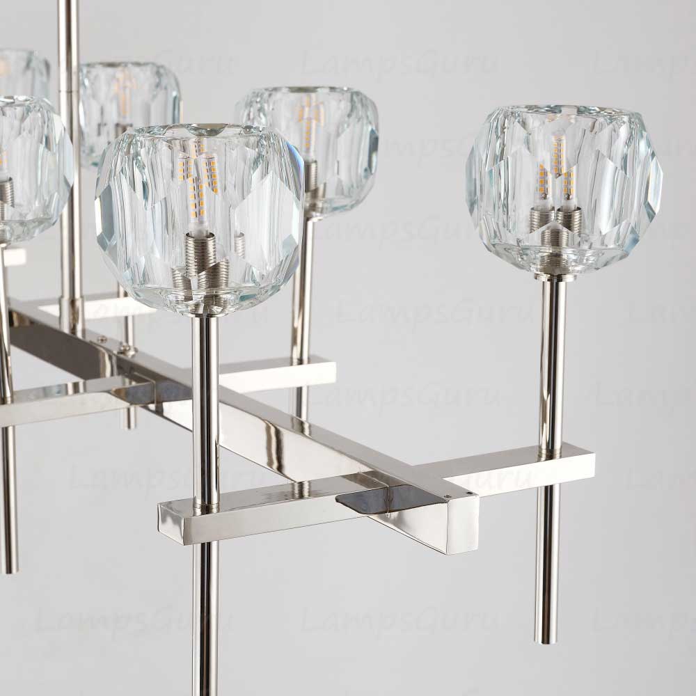 LG Boulla Crystal Linear Chandelier