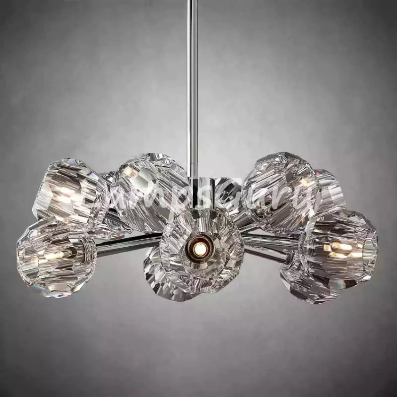 LG Boulla Crystal Round Chandelier