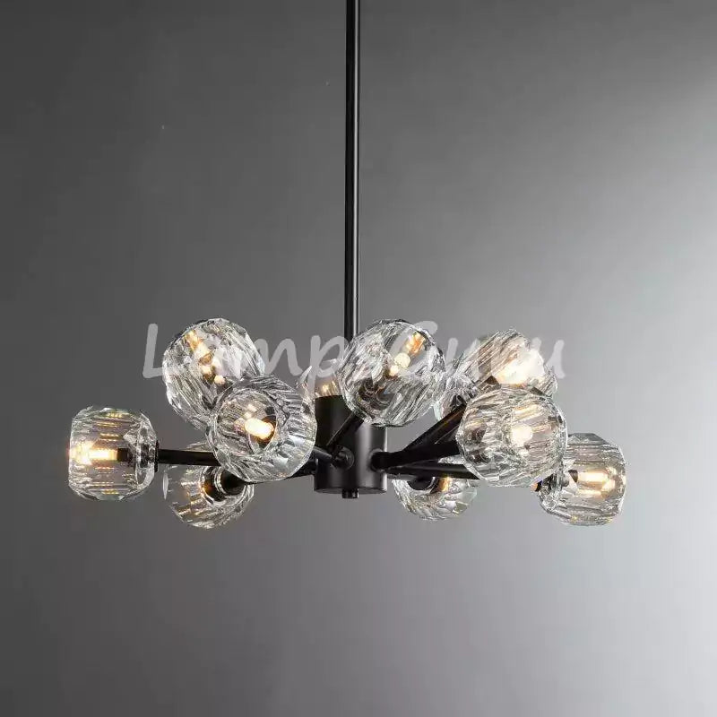 LG Boulla Crystal Round Chandelier