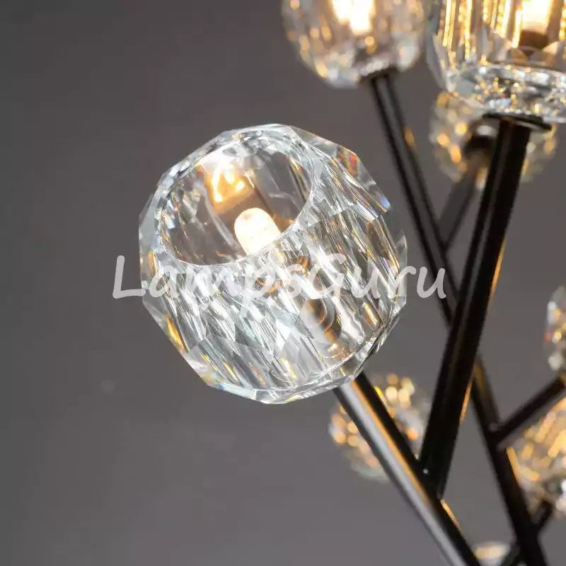 LG Boulla Crystal Round Chandelier