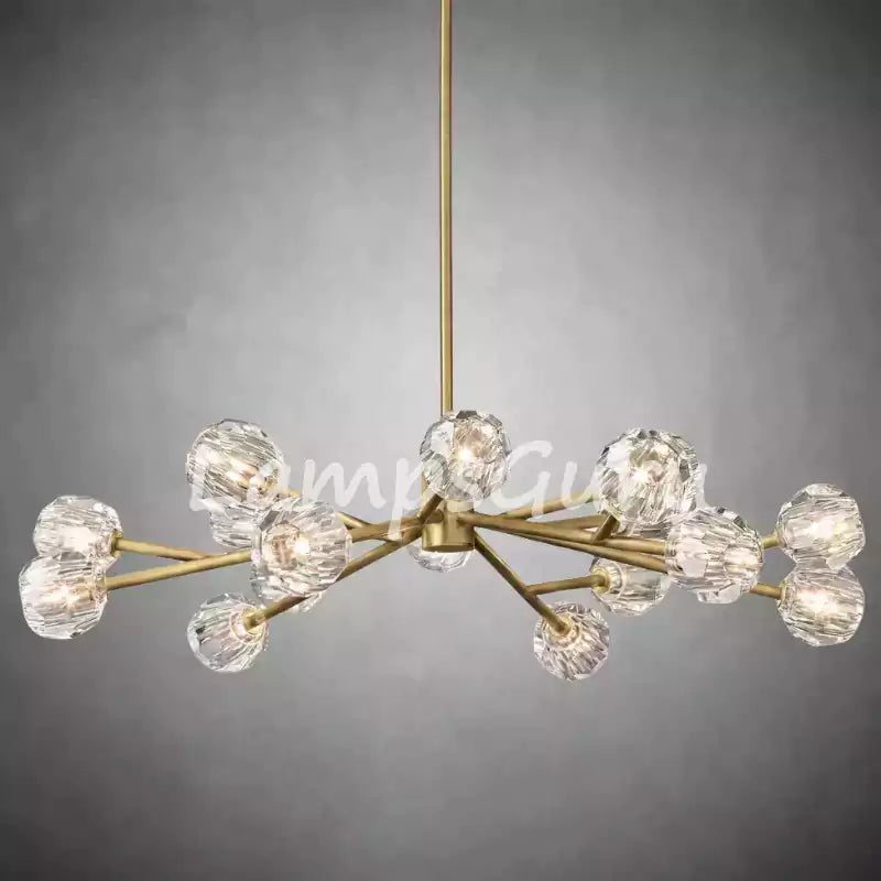 LG Boulla Crystal Round Chandelier