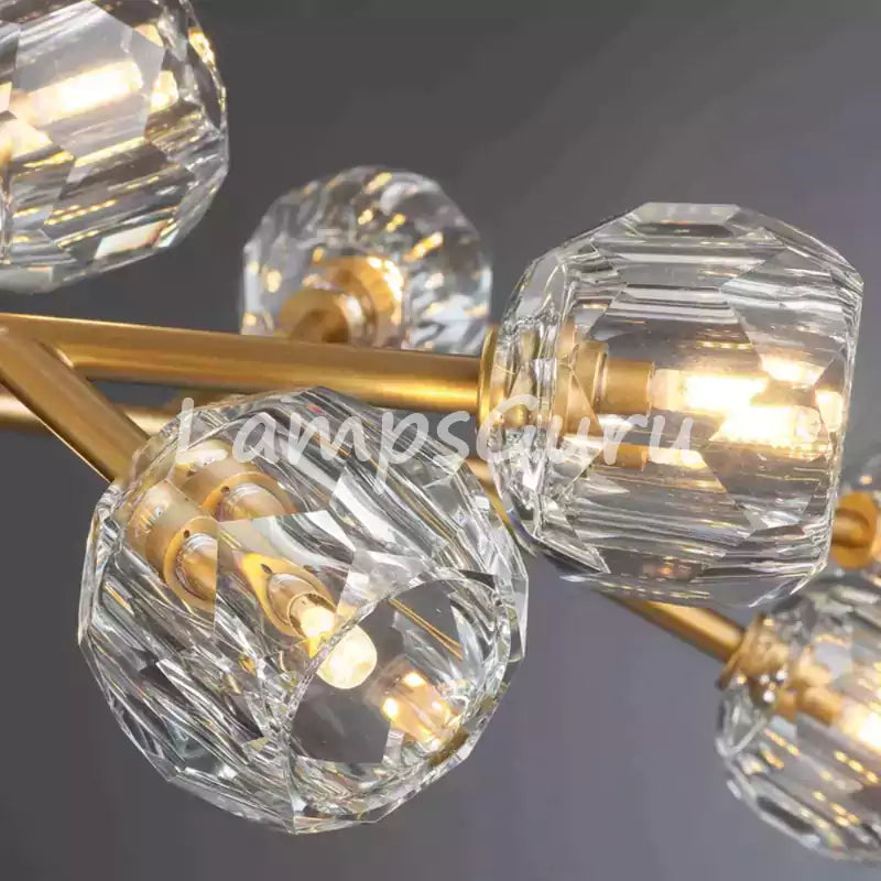 LG Boulla Crystal Round Chandelier