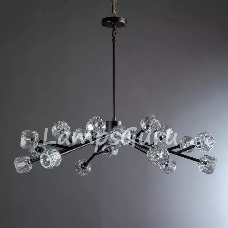 LG Boulla Crystal Round Chandelier