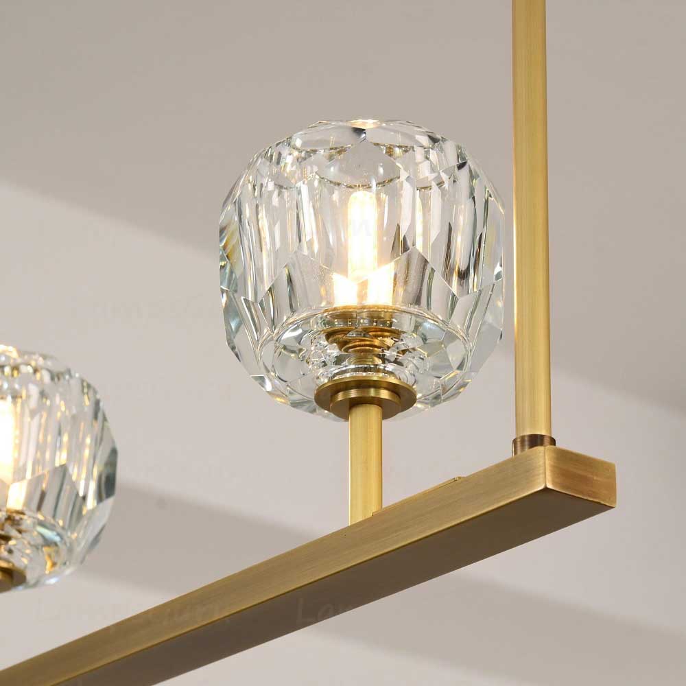 LG Boulla Crystal Linear Chandelier