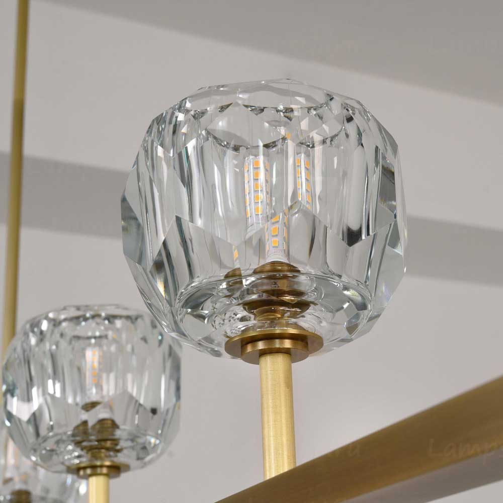 LG Boulla Crystal Linear Chandelier