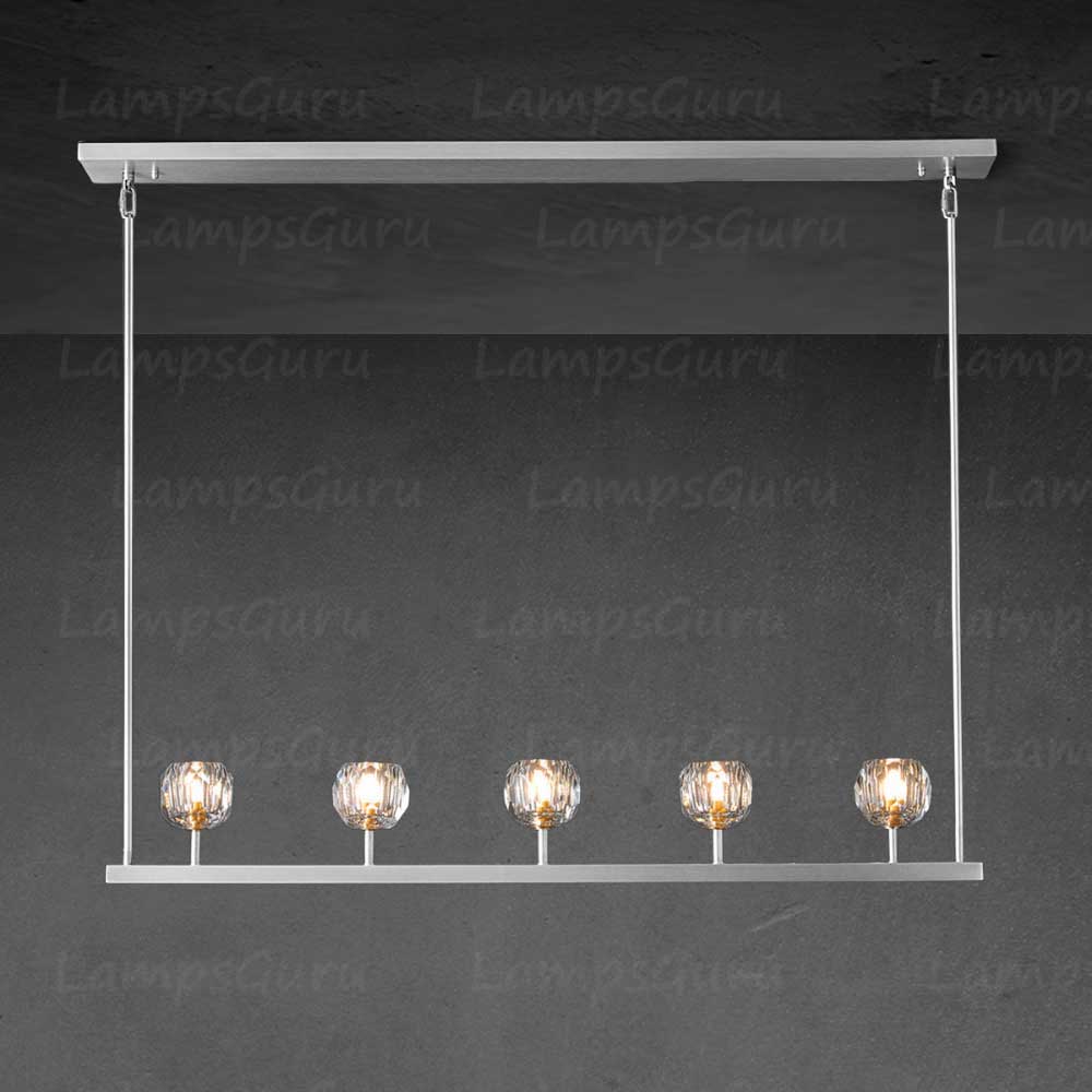 LG Boulla Crystal Linear Chandelier