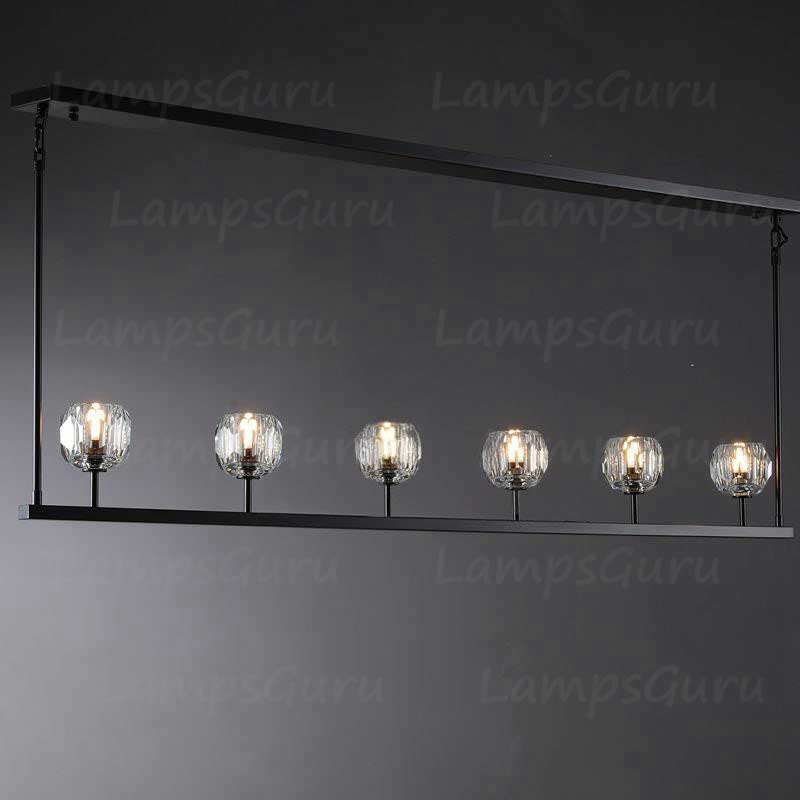 LG Boulla Crystal Linear Chandelier