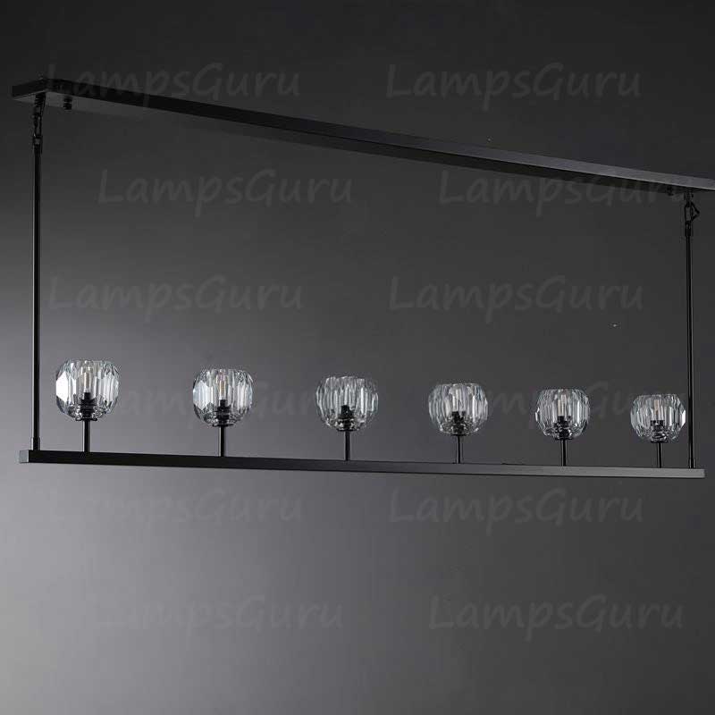 LG Boulla Crystal Linear Chandelier