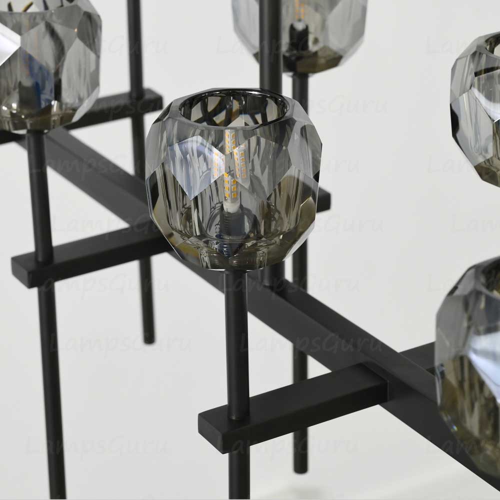LG Boulla Crystal Linear Chandelier