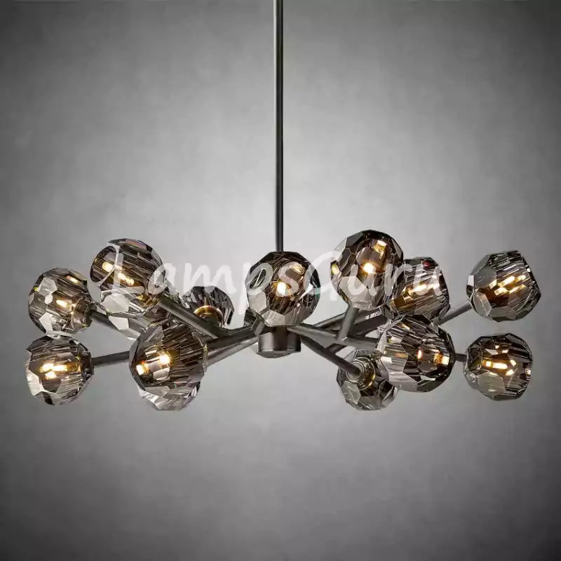 LG Boulla Crystal Round Chandelier