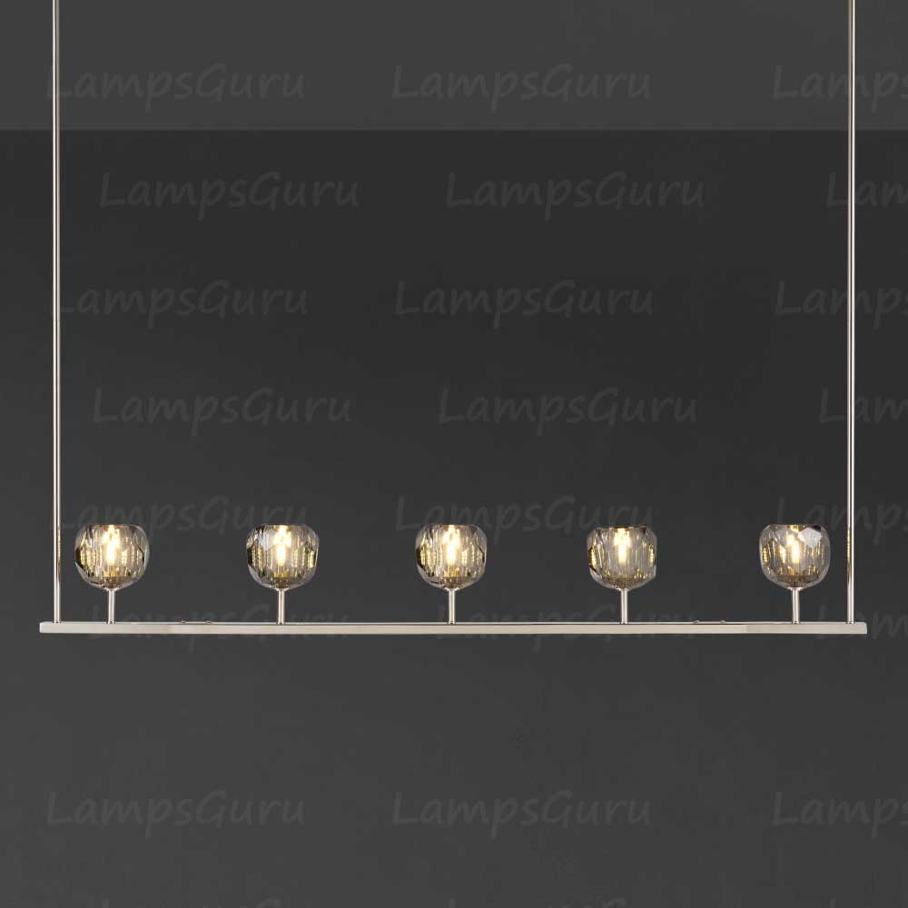 LG Boulla Crystal Linear Chandelier