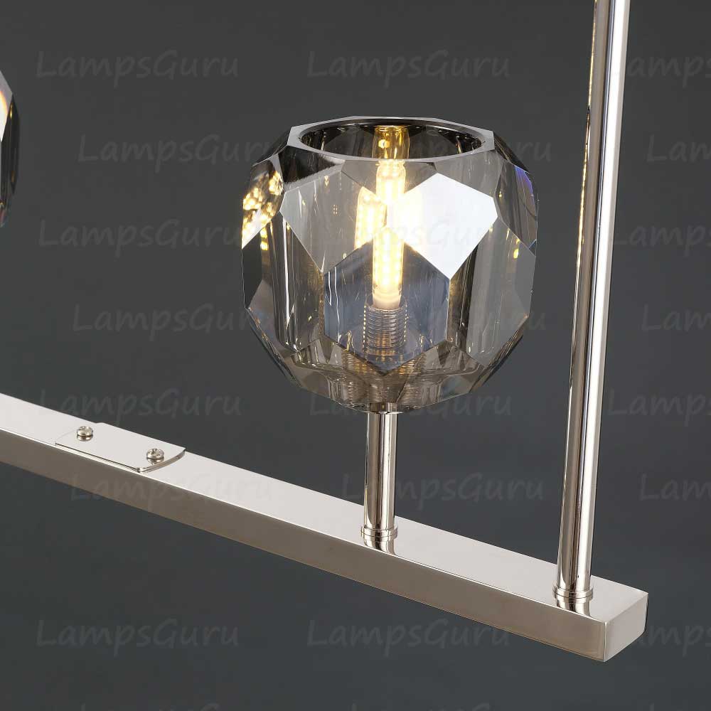 LG Boulla Crystal Linear Chandelier