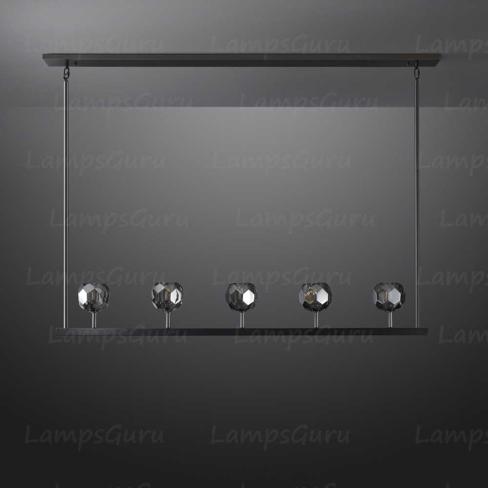 LG Boulla Crystal Linear Chandelier