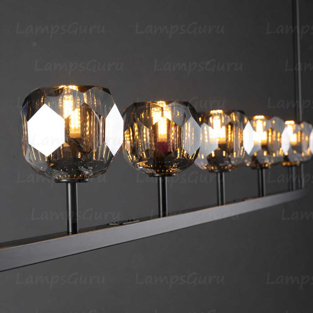 LG Boulla Crystal Linear Chandelier